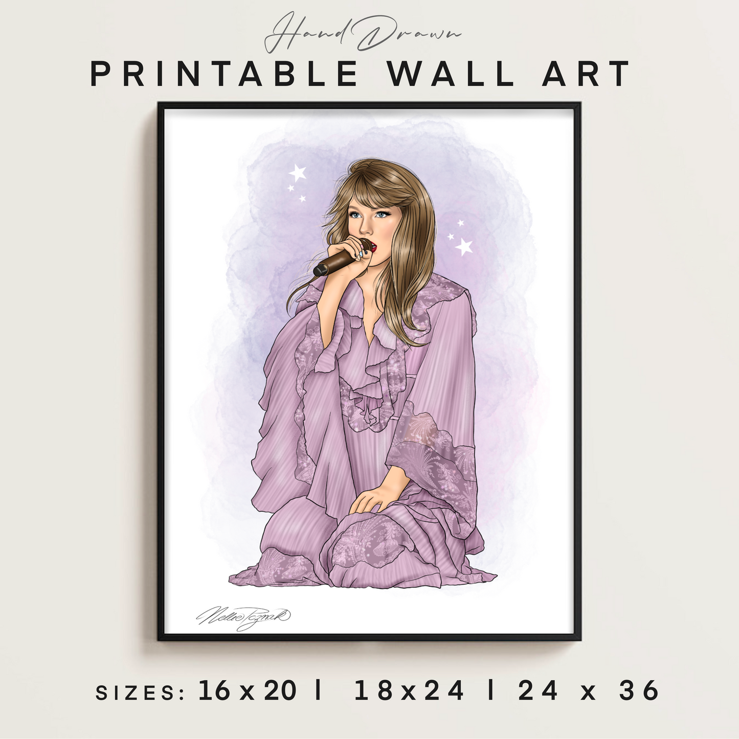 Limited Edition Printable Wall Art - Version 2
