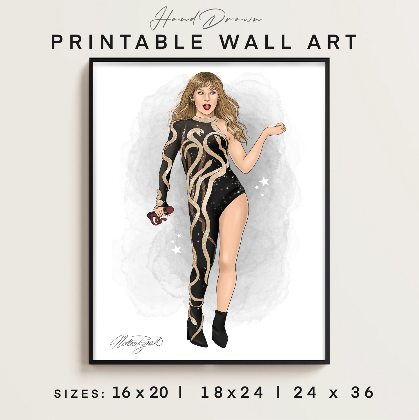 Limited Edition Printable Wall Art - Version 1