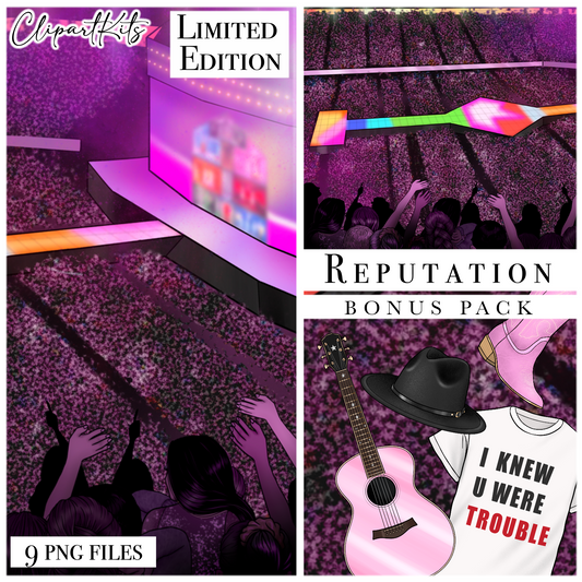 November Limited Edition Art Set BONUS Scene + Elements | Clipart Set
