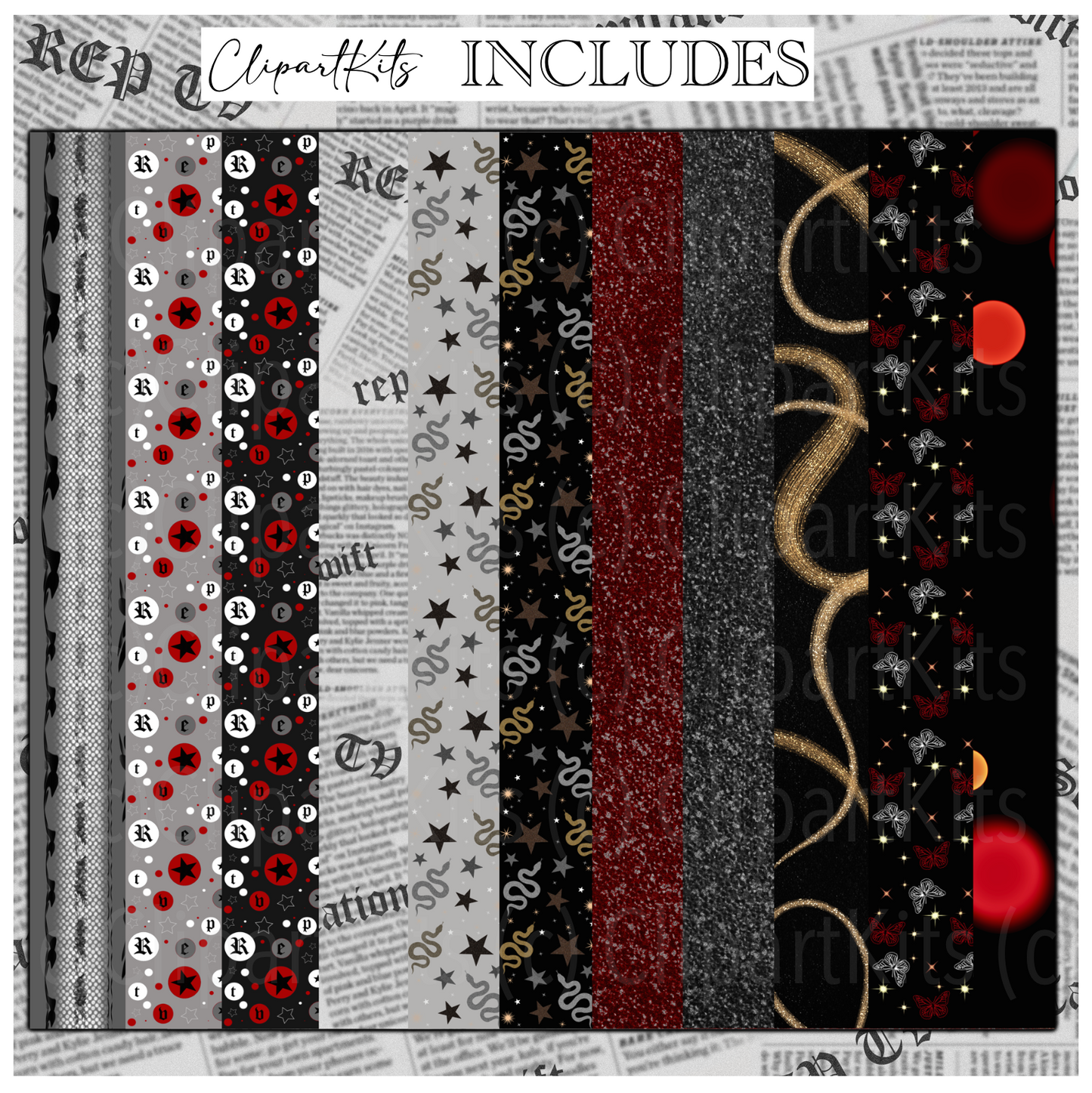 November Limited Edition Art Set | Complete Clipart Set