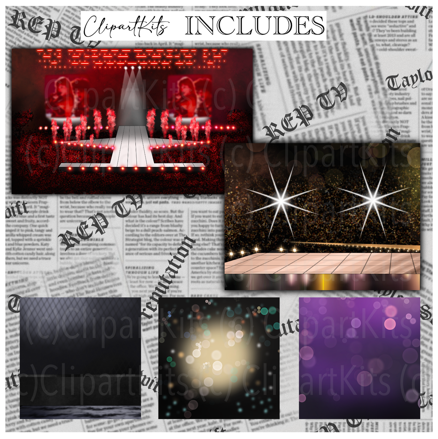 November Limited Edition Art Set | Complete Clipart Set