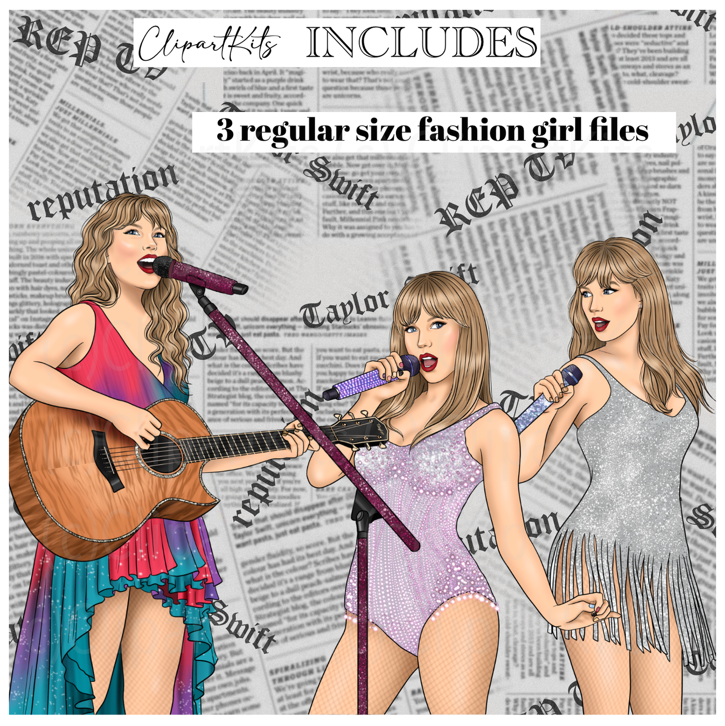 November Limited Edition Art Set | Complete Clipart Set