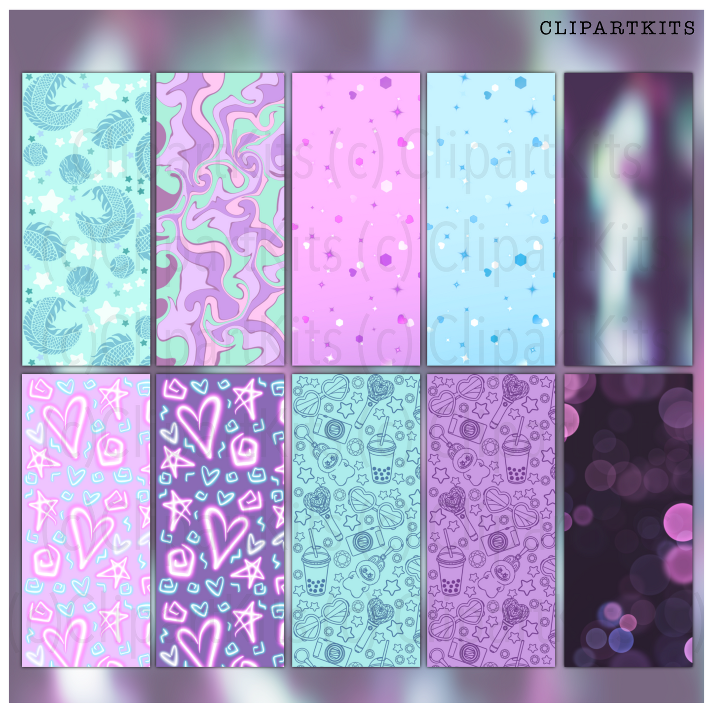 Popstar | Complete Clipart Set