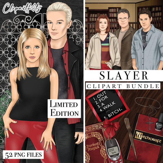 June Limited Edition Art Set | Complete Clipart Set