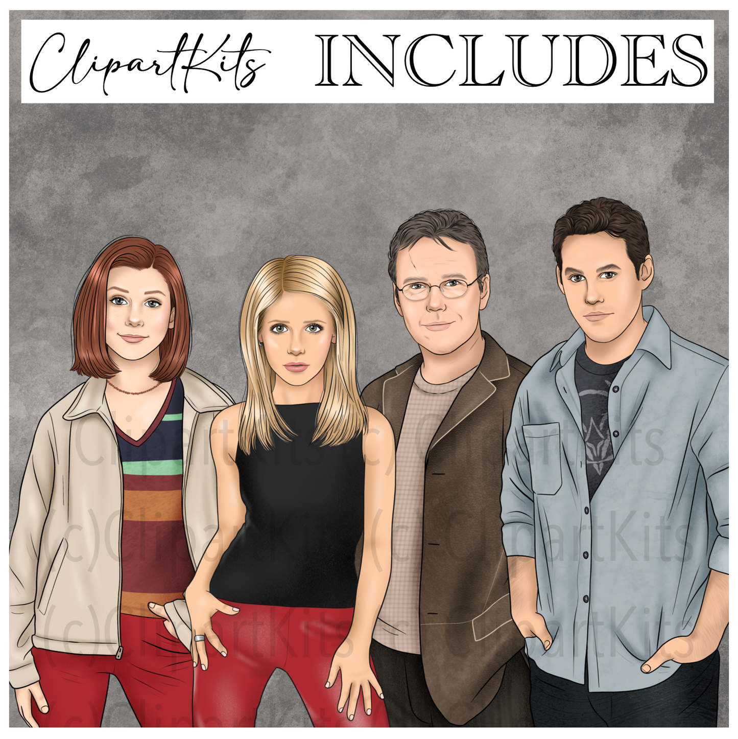 June Limited Edition Art Set | Complete Clipart Set