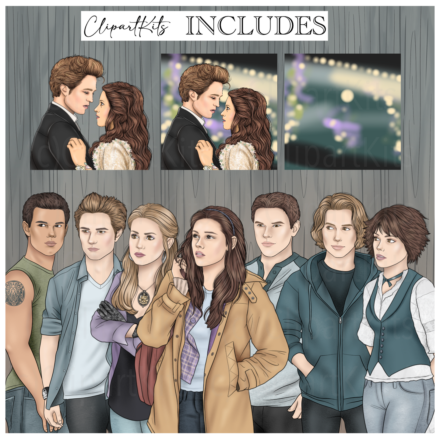 Limited Edition Art Set | Complete Clipart Set