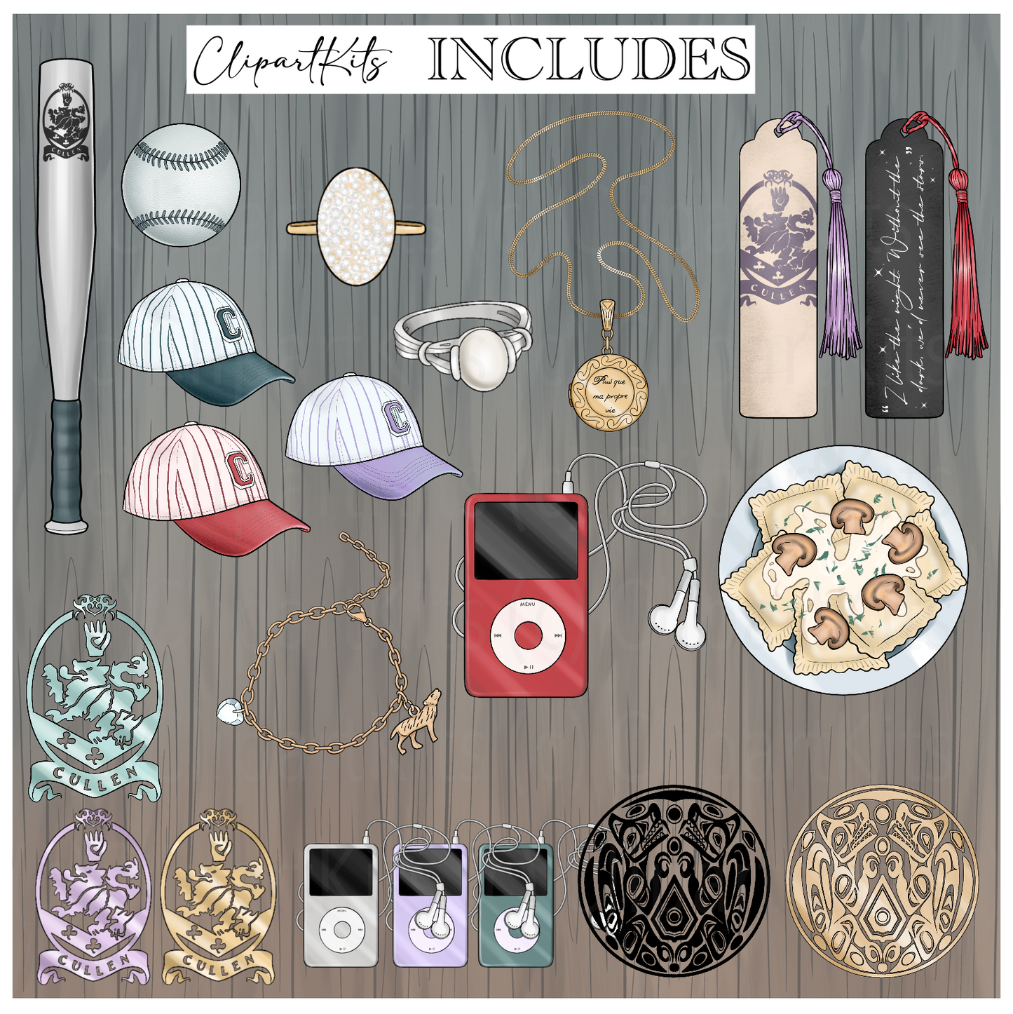 Limited Edition Art Set | Complete Clipart Set
