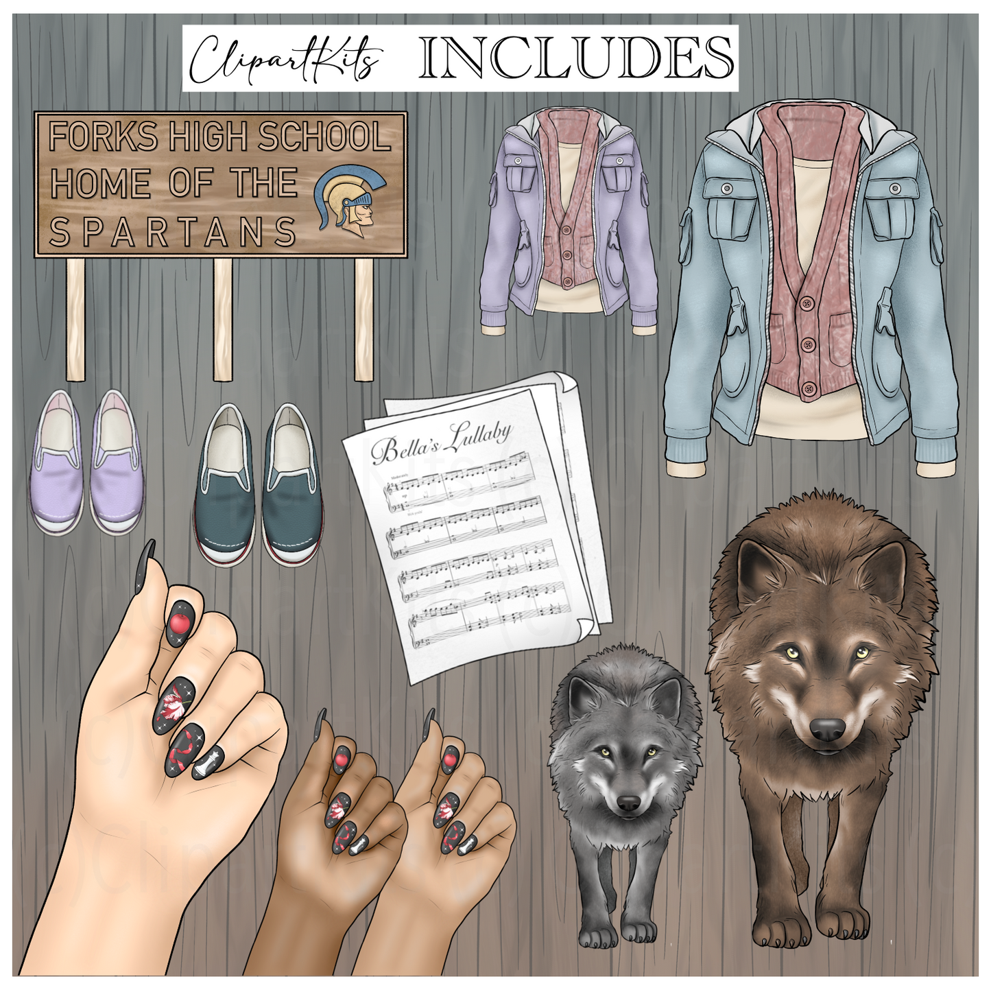 Limited Edition Art Set | Complete Clipart Set