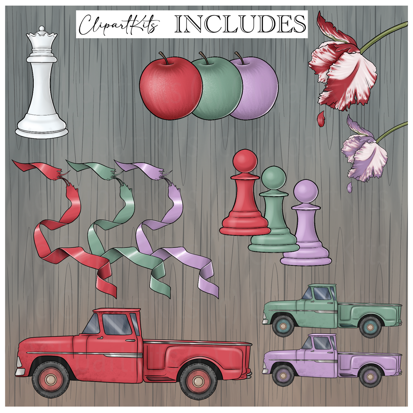 Limited Edition Art Set | Complete Clipart Set