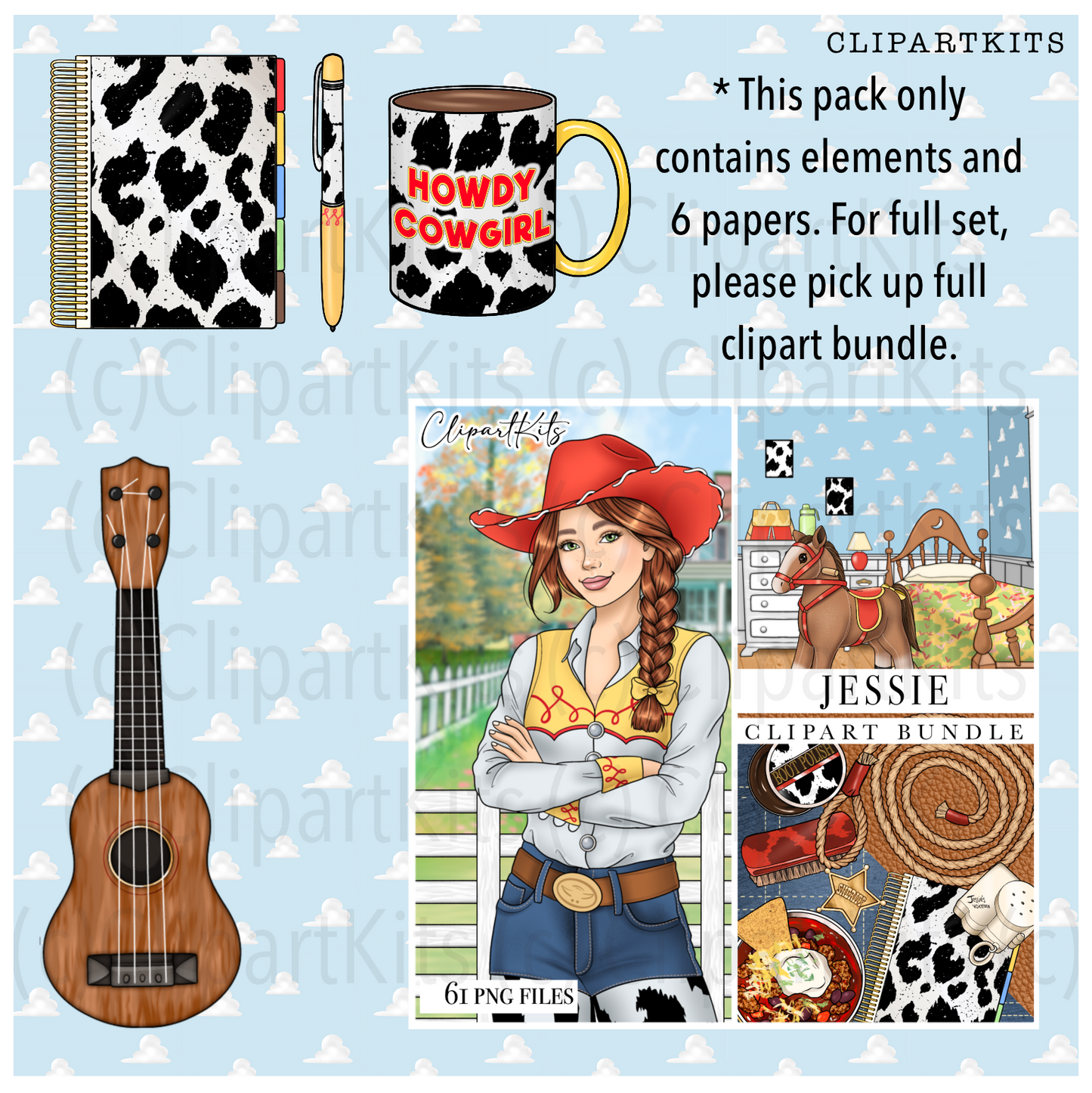 Limited Edition - Jessie | BASICS Clipart Set