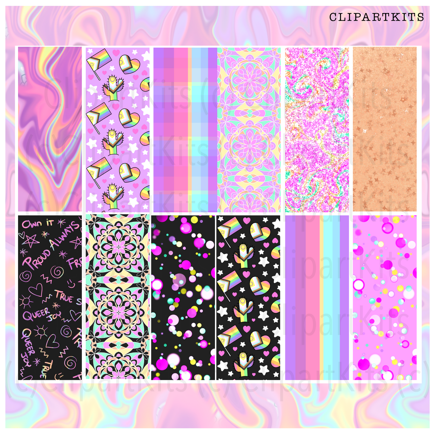 Pride Paradise | Complete Clipart Set