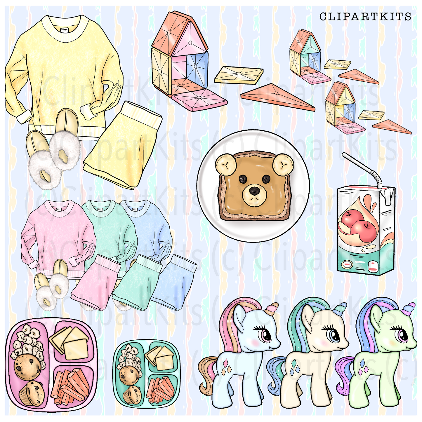 A Mom’s Life| Complete Clipart Set