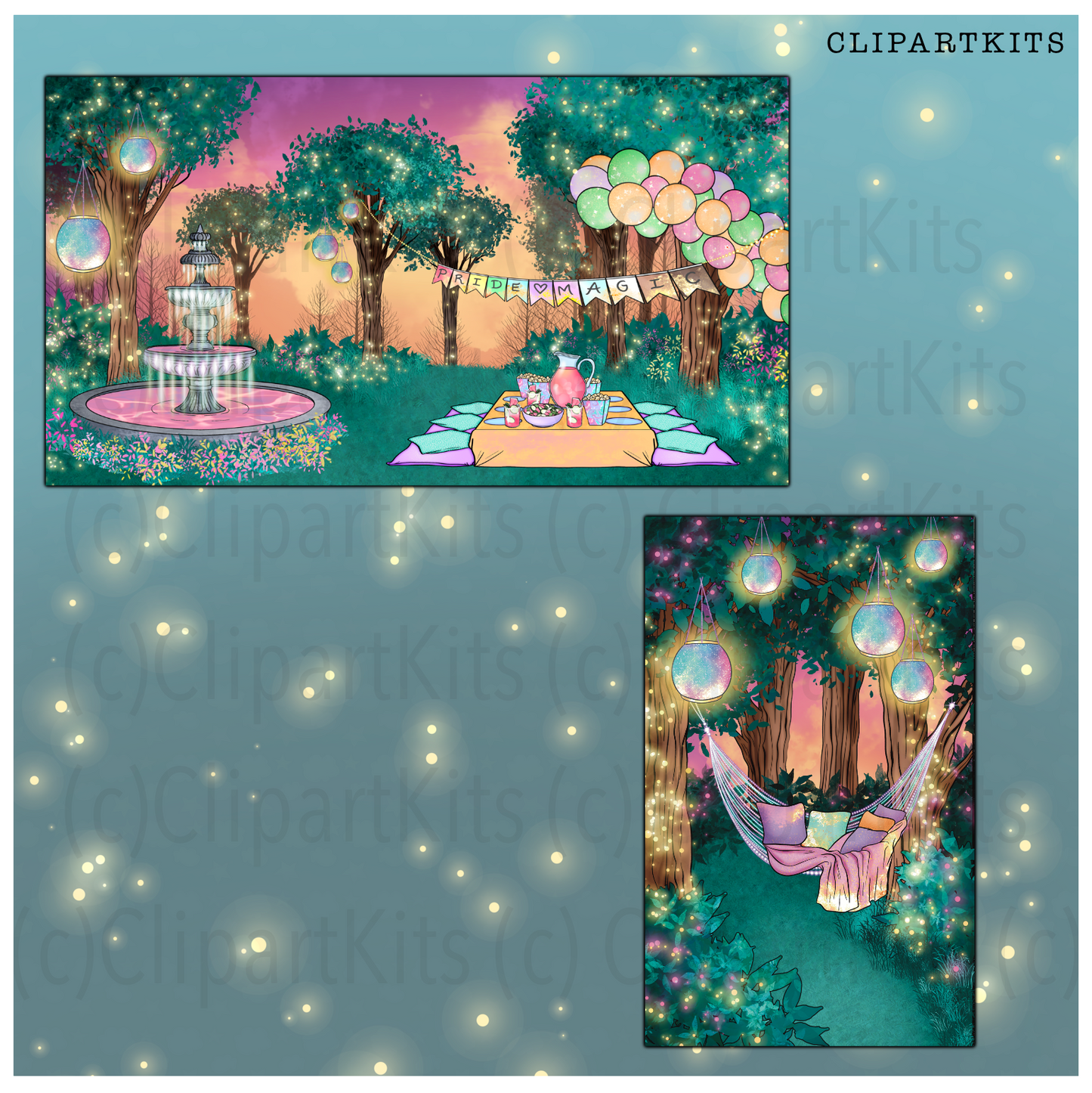 Pride Magic | Complete Clipart Set