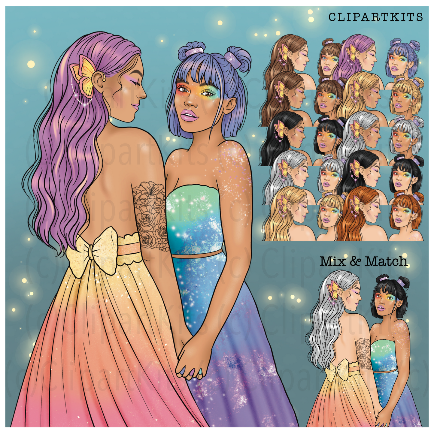 Pride Magic | Complete Clipart Set