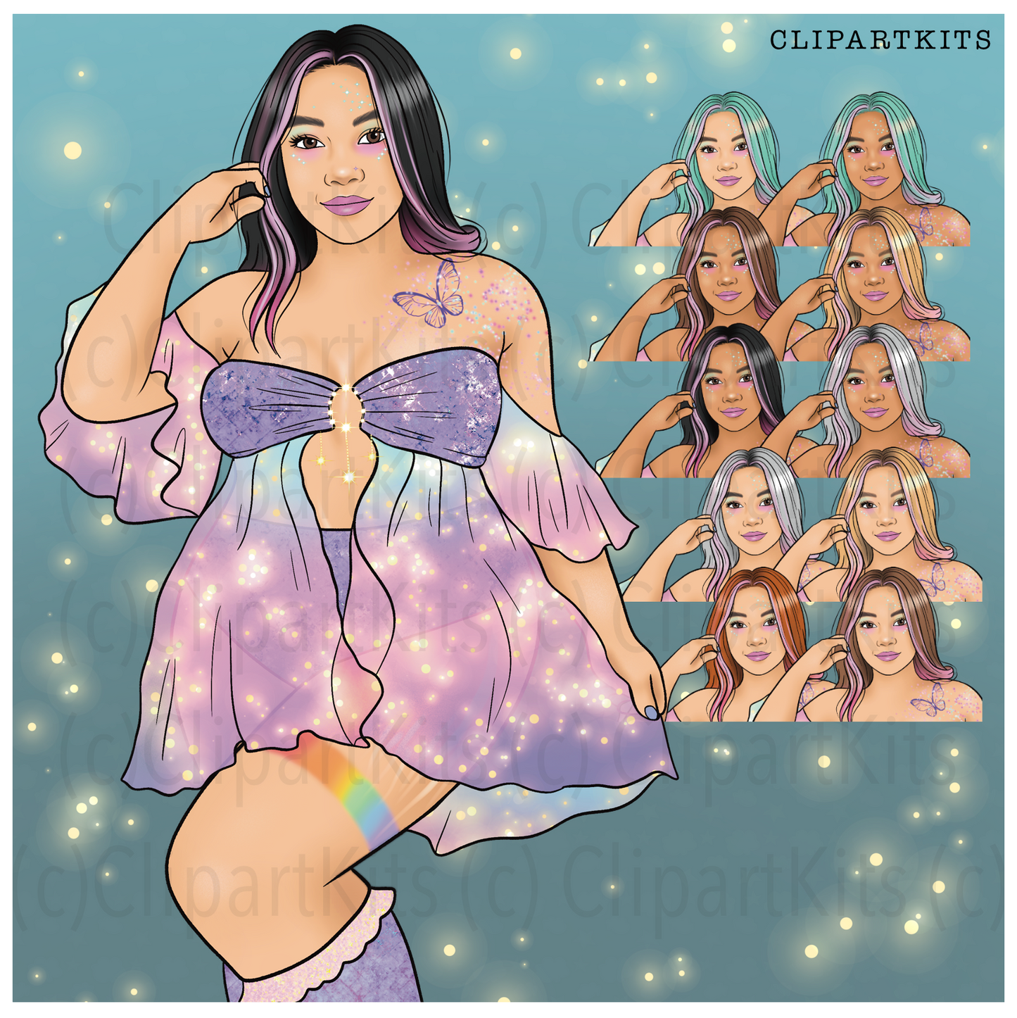 Pride Magic | Complete Clipart Set