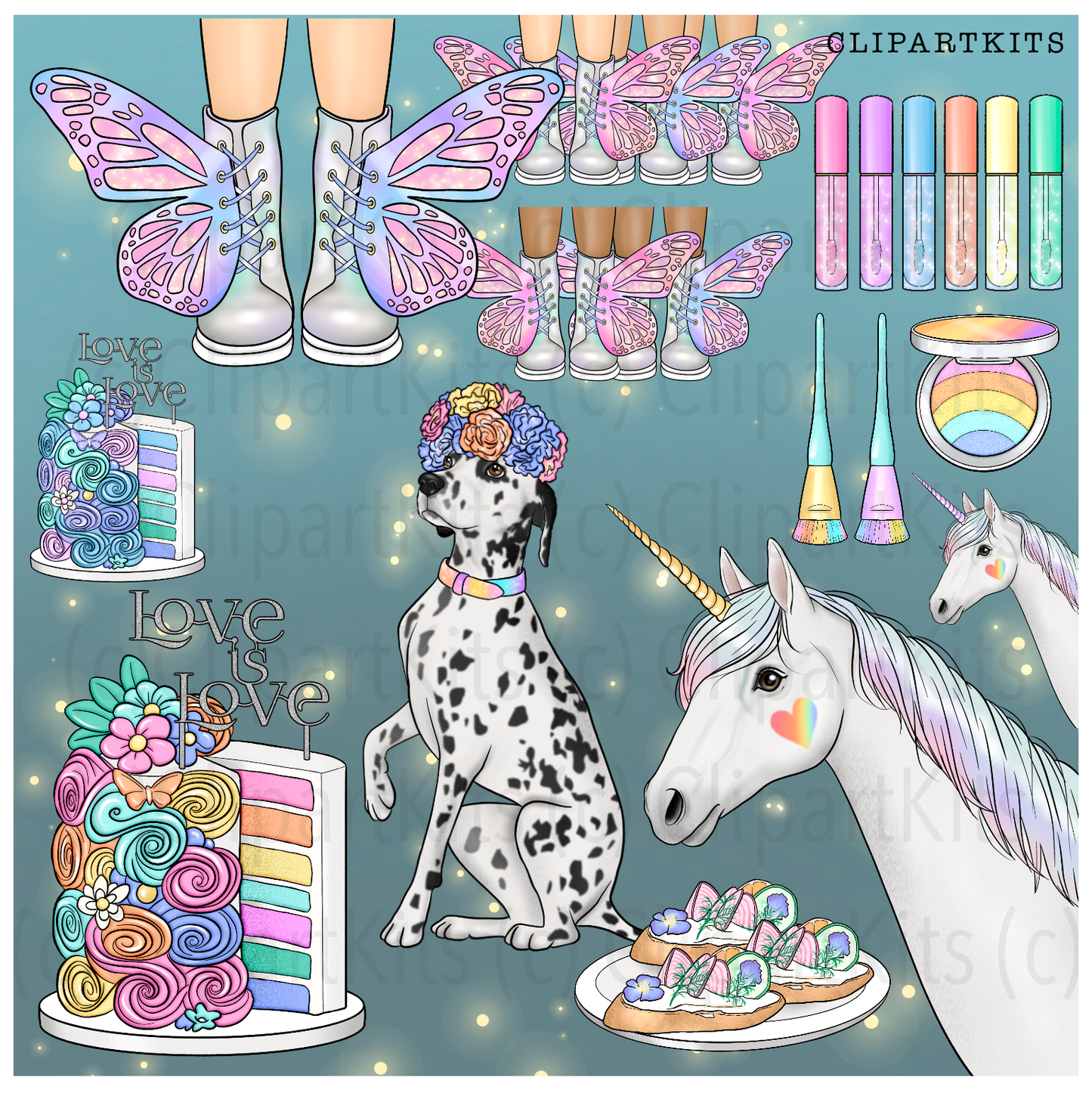 Pride Magic | Complete Clipart Set