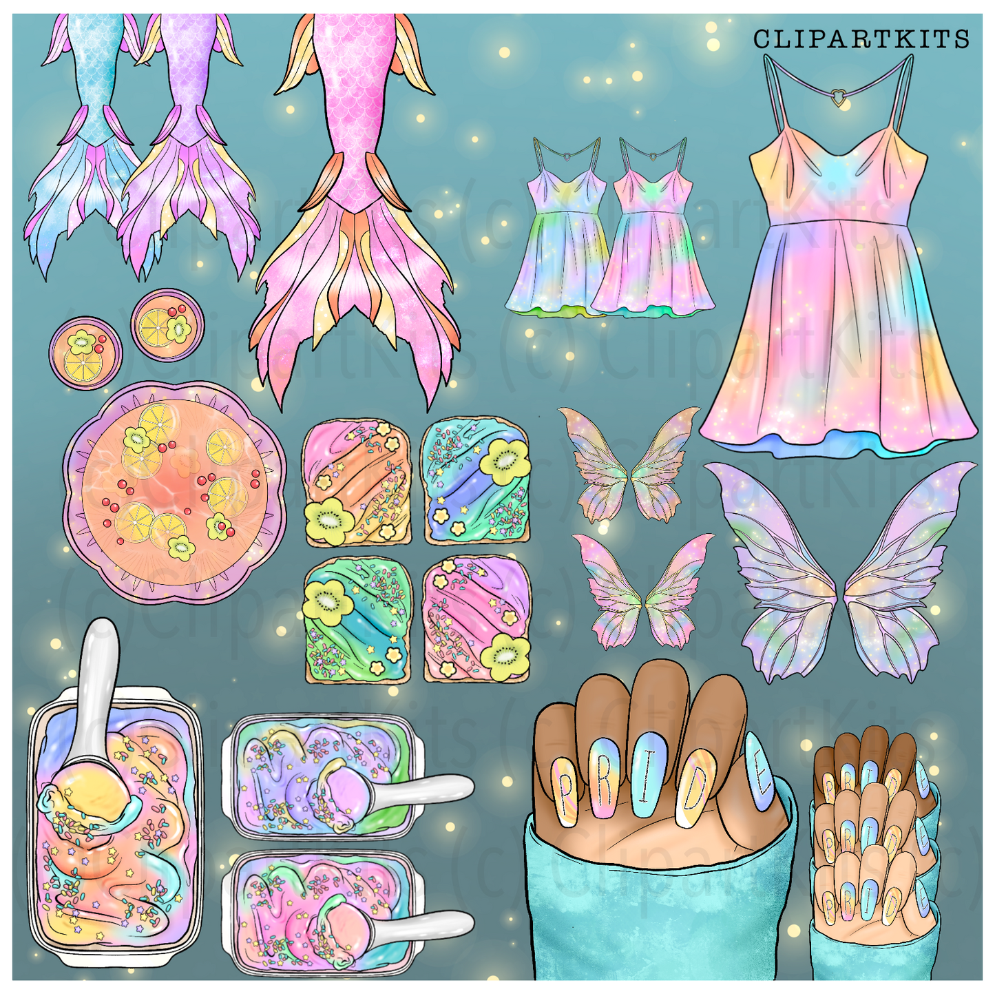 Pride Magic | Complete Clipart Set