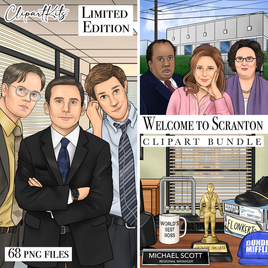 August Limited Edition Art Set | Complete Clipart Set