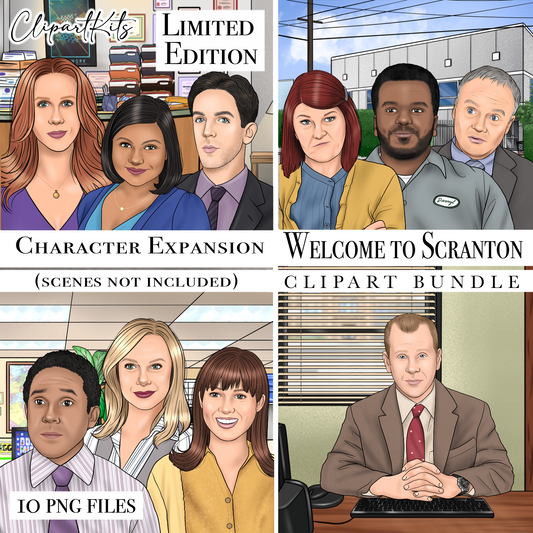 August Limited Edition Art Set EXPANSION | Complete Clipart Set