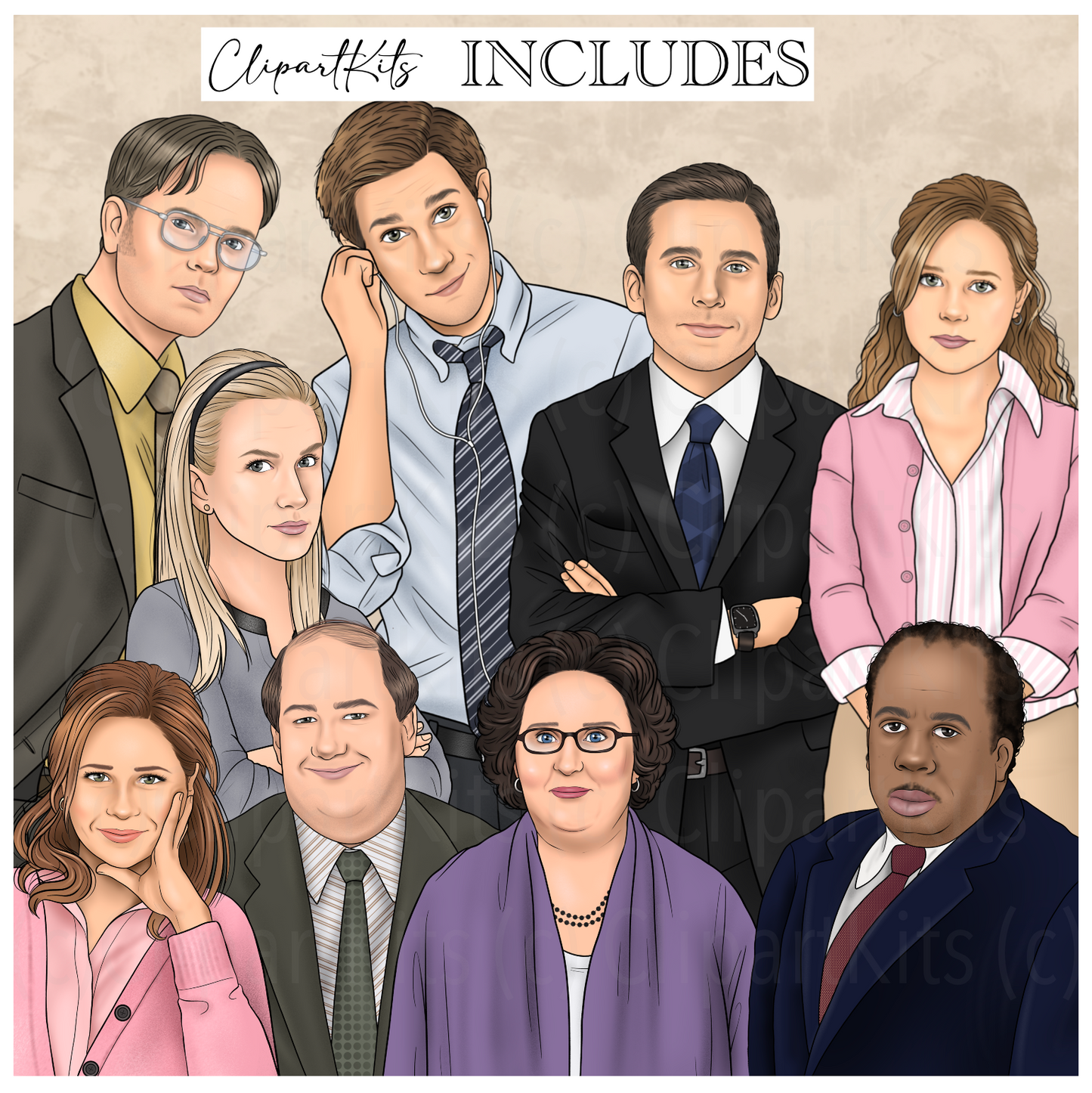 August Limited Edition Art Set | Complete Clipart Set