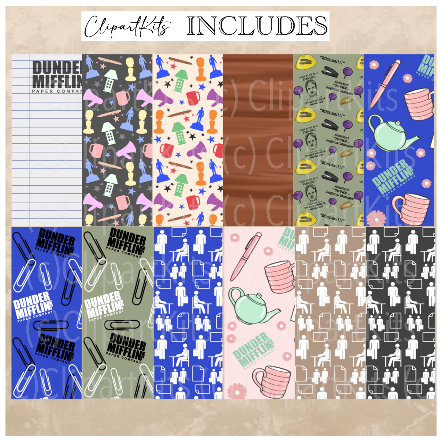 August Limited Edition Art Set | Complete Clipart Set