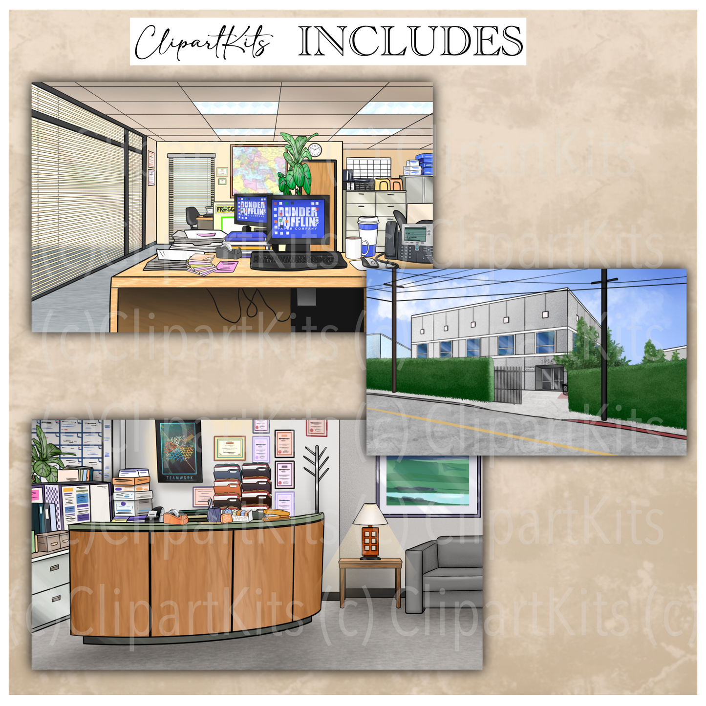 August Limited Edition Art Set | Complete Clipart Set