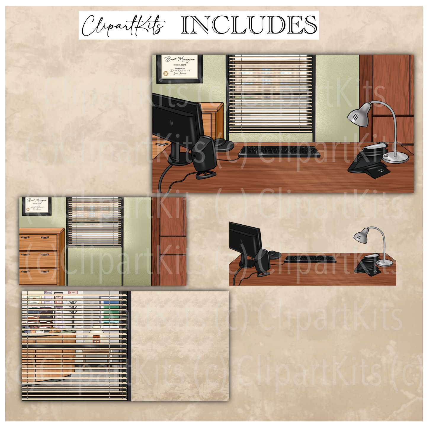 August Limited Edition Art Set | Complete Clipart Set