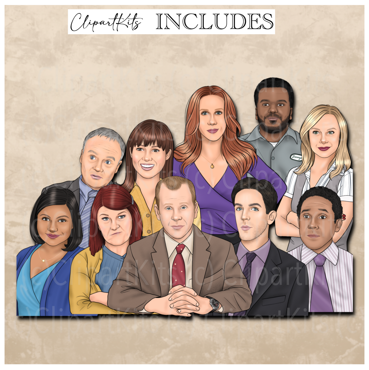 August Limited Edition Art Set EXPANSION | Complete Clipart Set