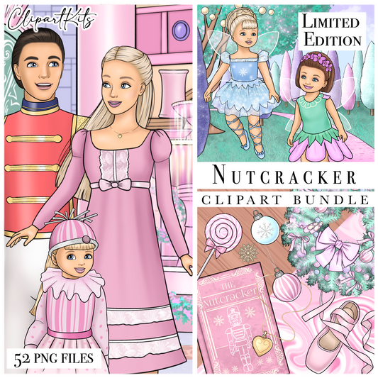 October Limited Edition Art Set - Nutcracker | Complete Clipart Set
