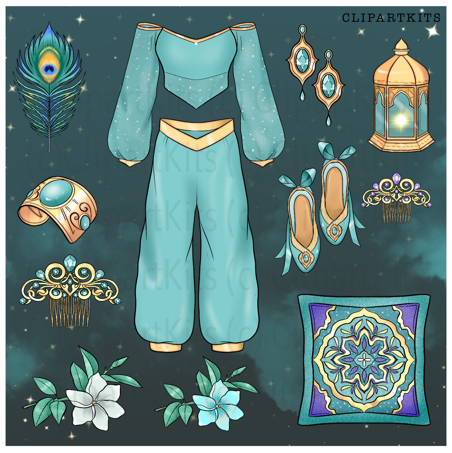 March Limited Edition Art Set | Complete Clipart Set