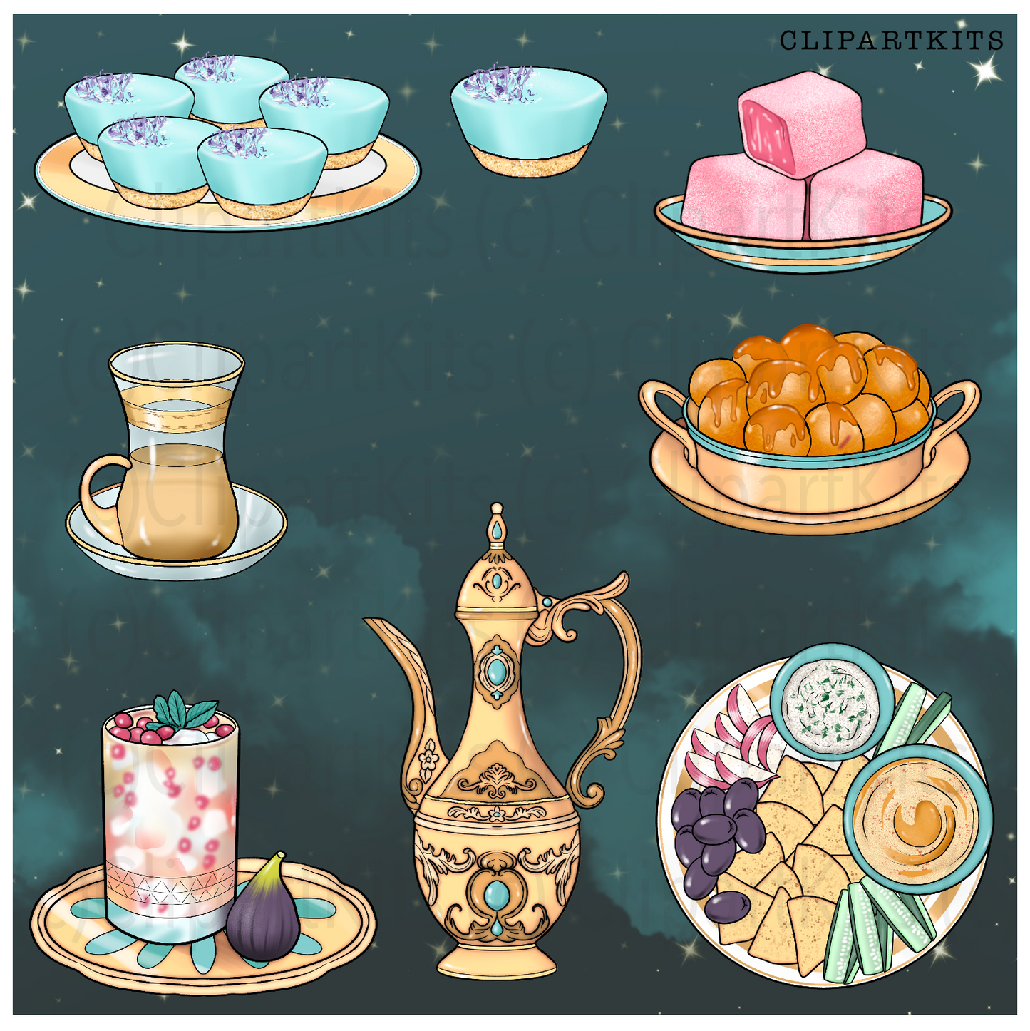 March Limited Edition Art Set | Complete Clipart Set