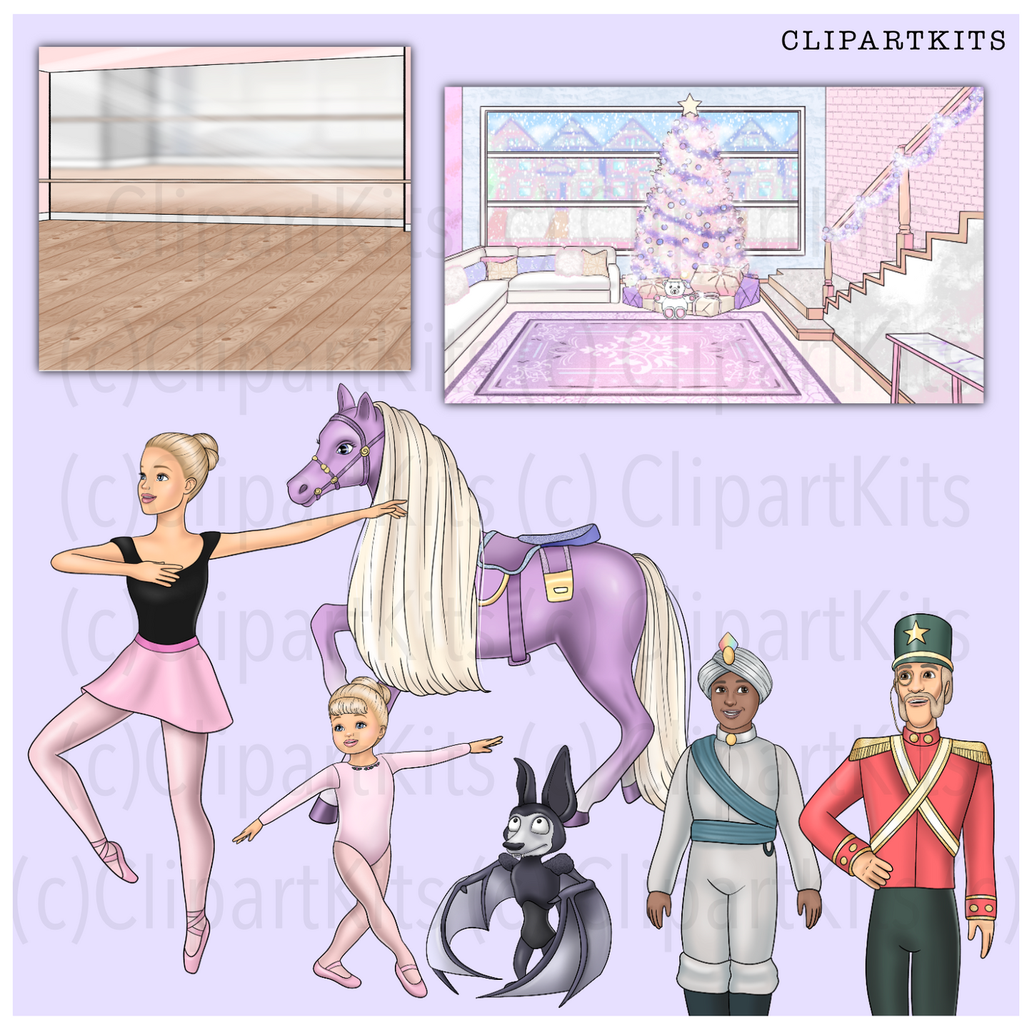 October Limited Edition Art Set - Nutcracked Add On | Clipart Set