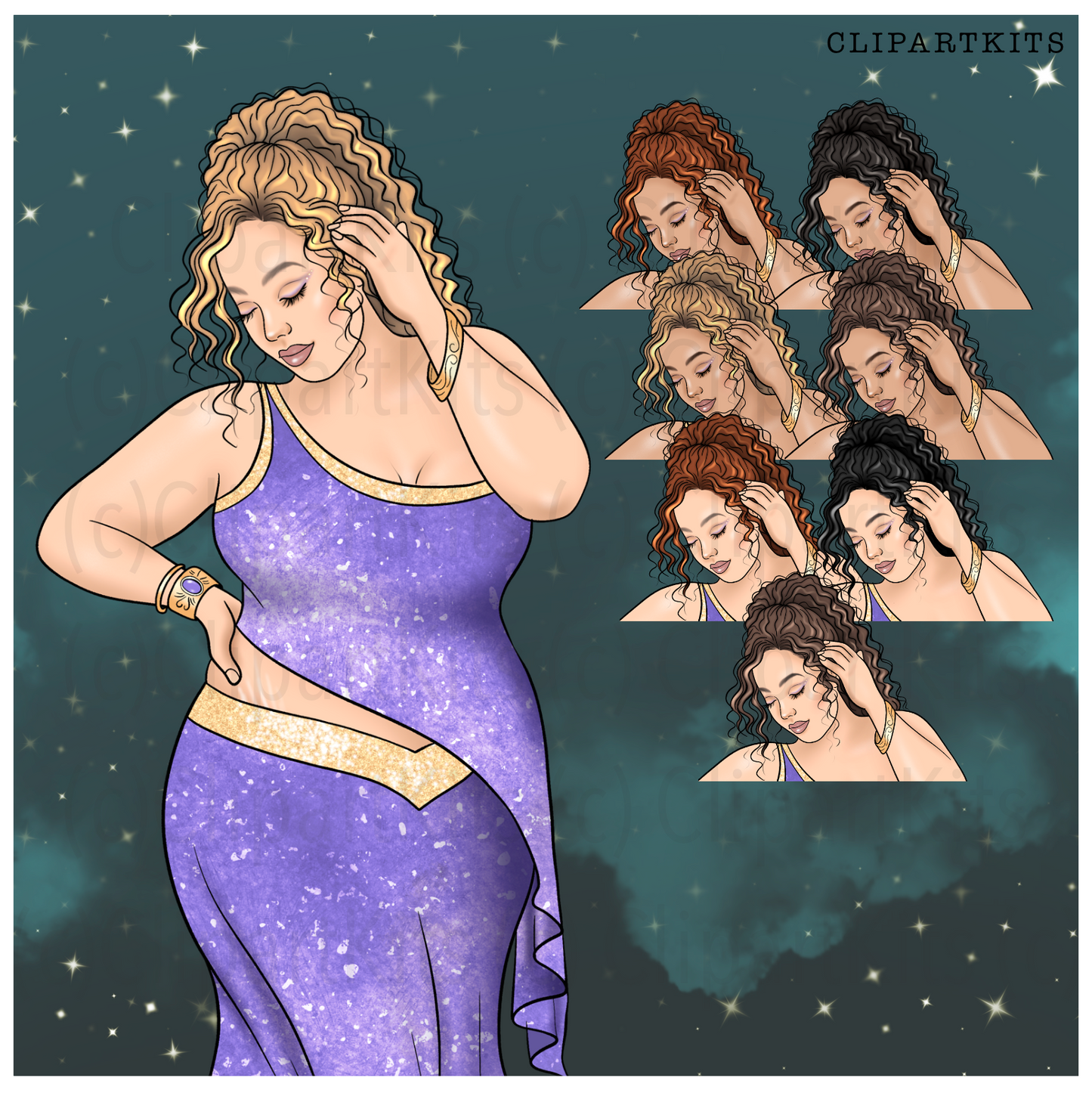 March Limited Edition Art Set | Complete Clipart Set