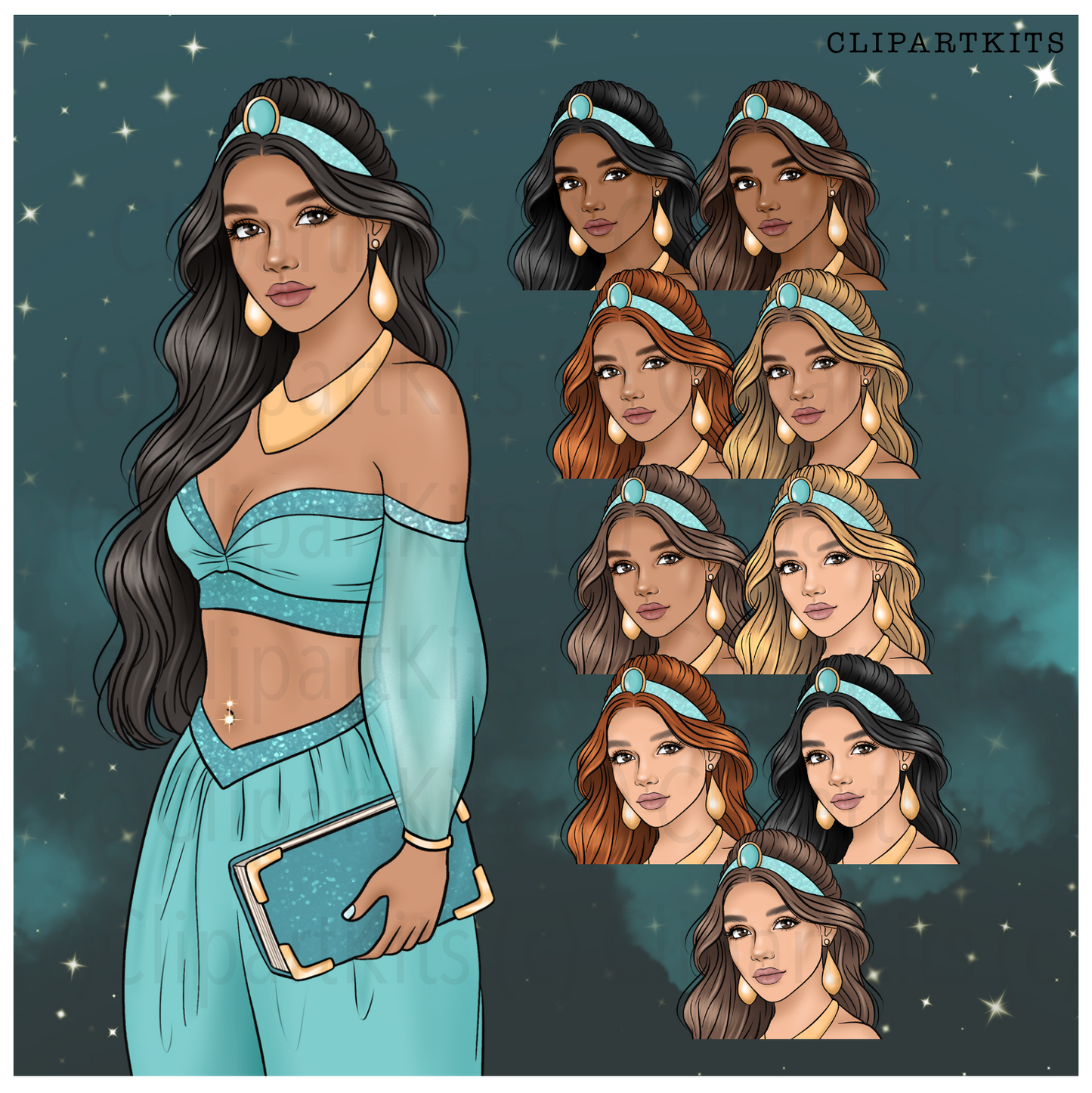 March Limited Edition Art Set | Complete Clipart Set