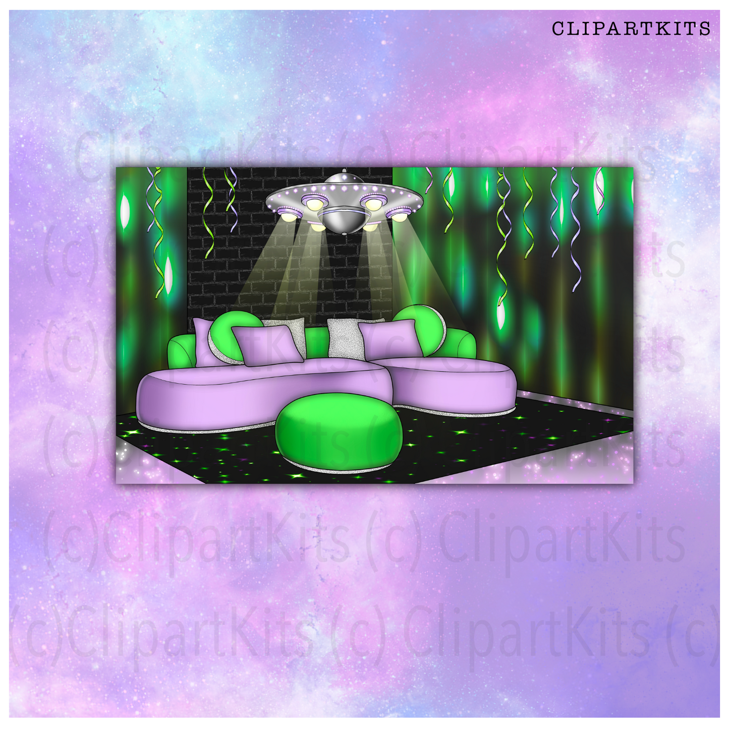 Intergalactic | Complete Clipart Set
