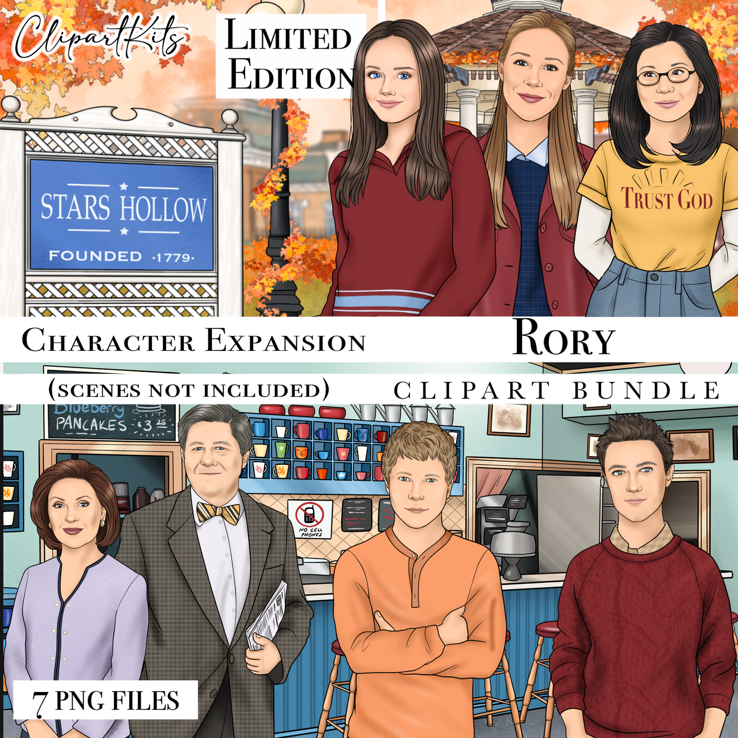 September Limited Edition Art Set EXPANSION | Complete Clipart Set