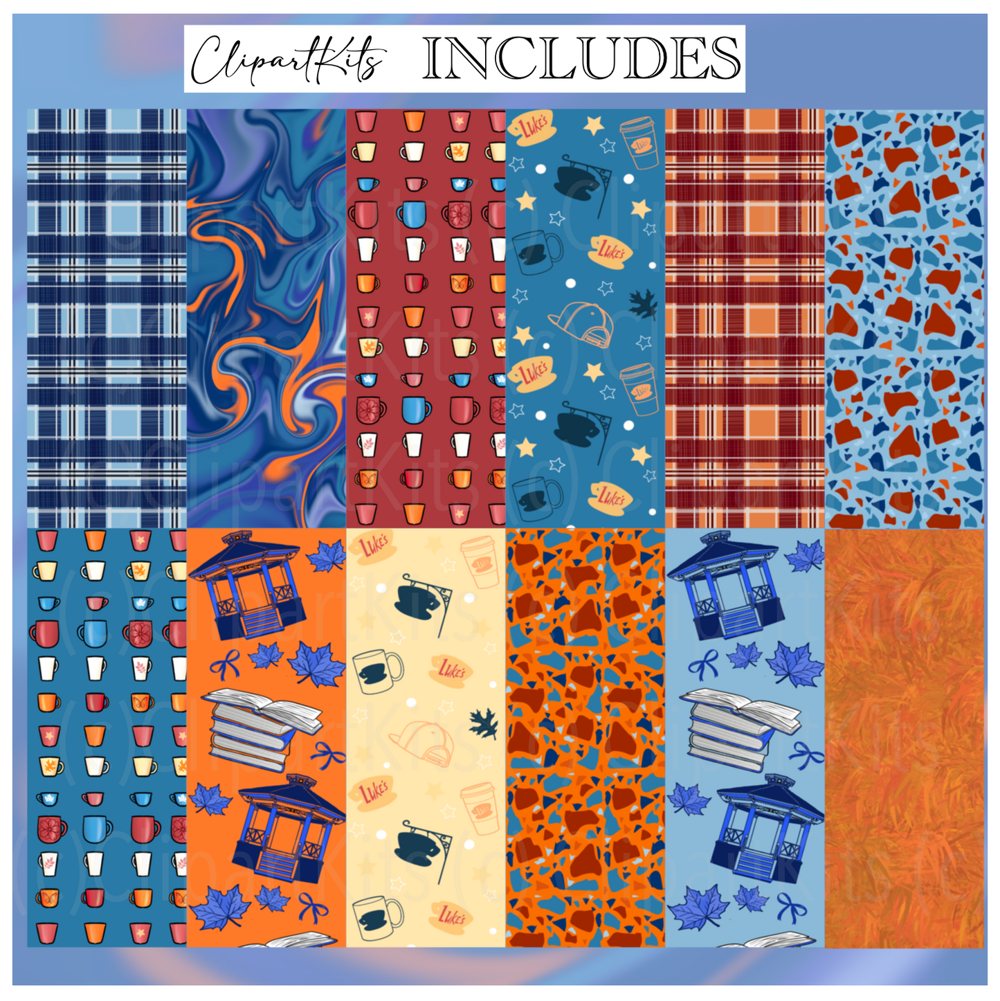 September Limited Edition Art Set | Complete Clipart Set