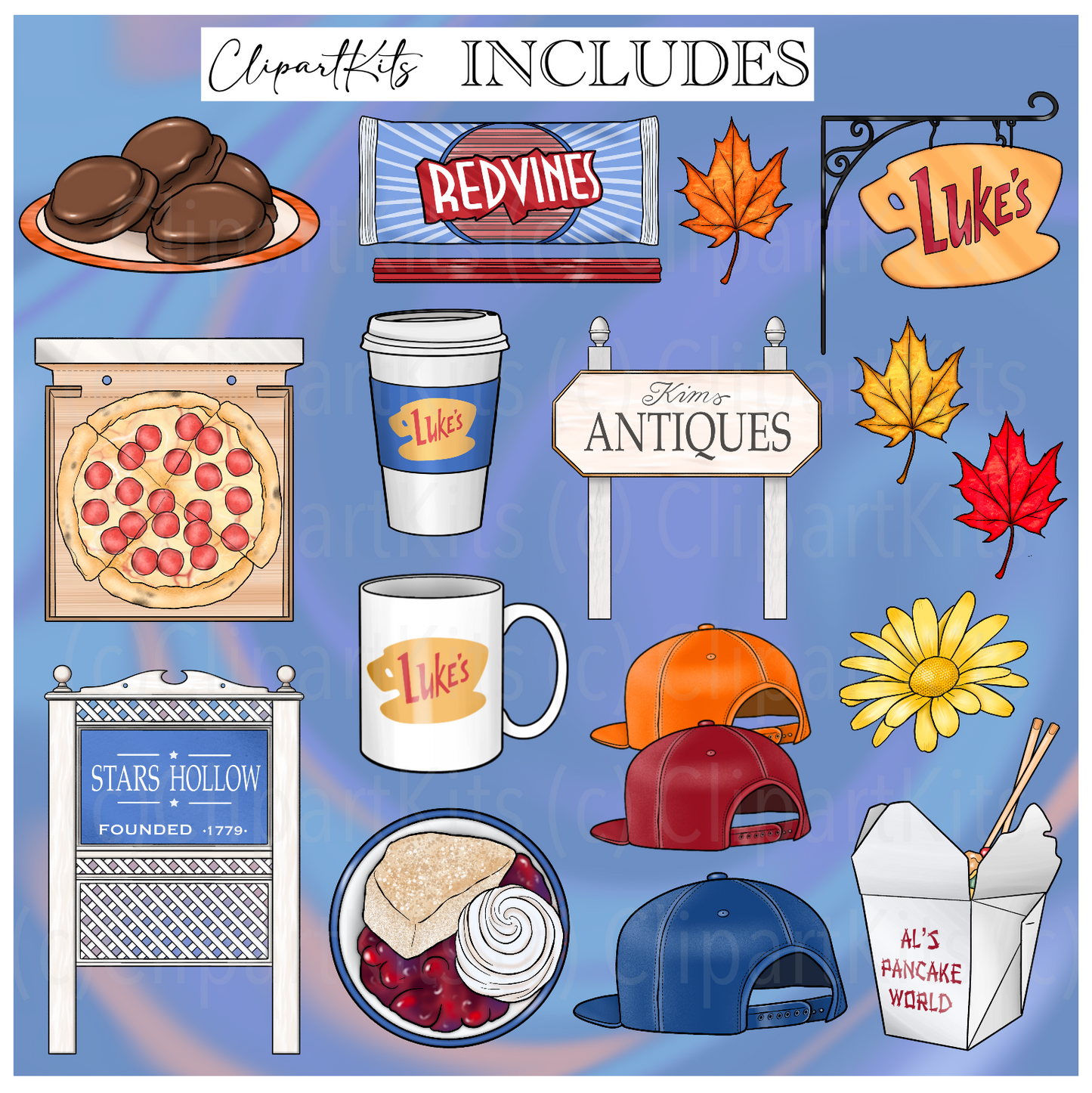 September Limited Edition Art Set | Complete Clipart Set