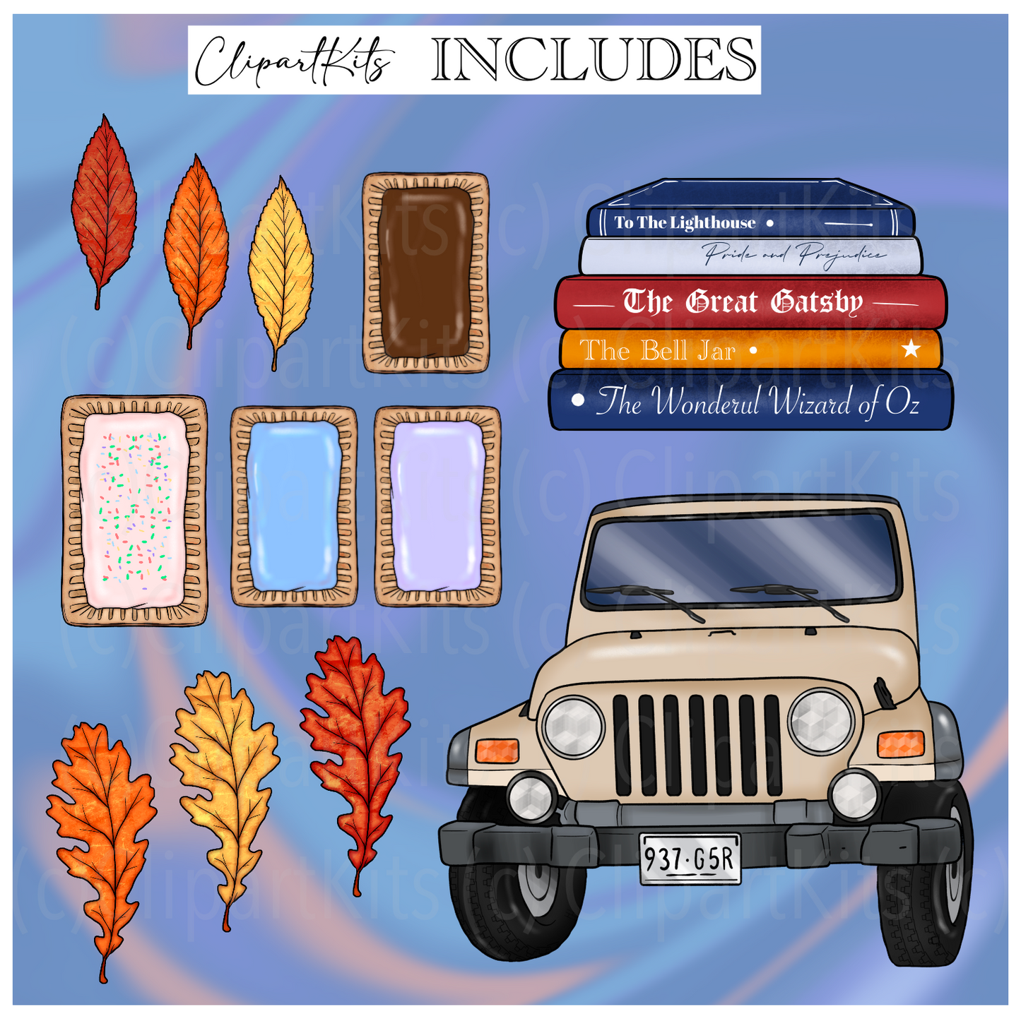 September Limited Edition Art Set | Complete Clipart Set