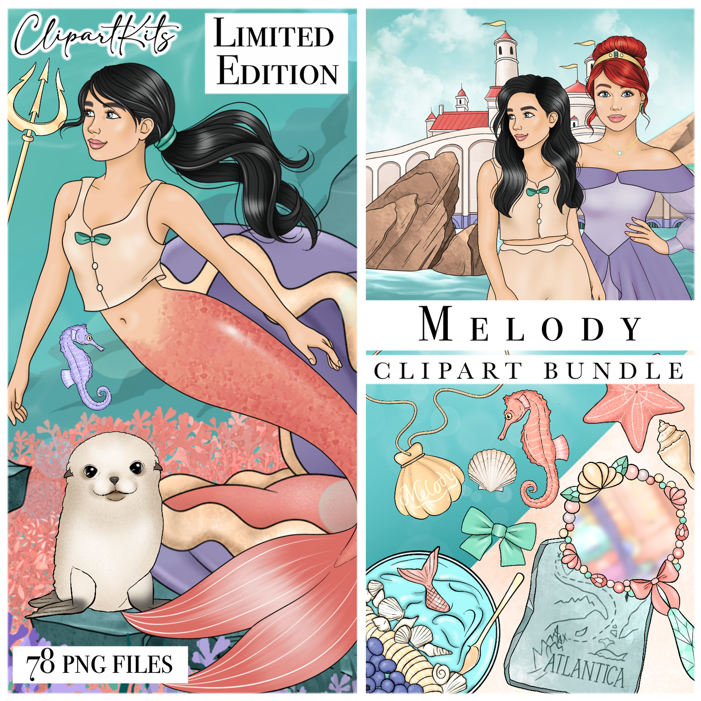 March 2.0 Limited Edition Art Set | Complete Clipart Set