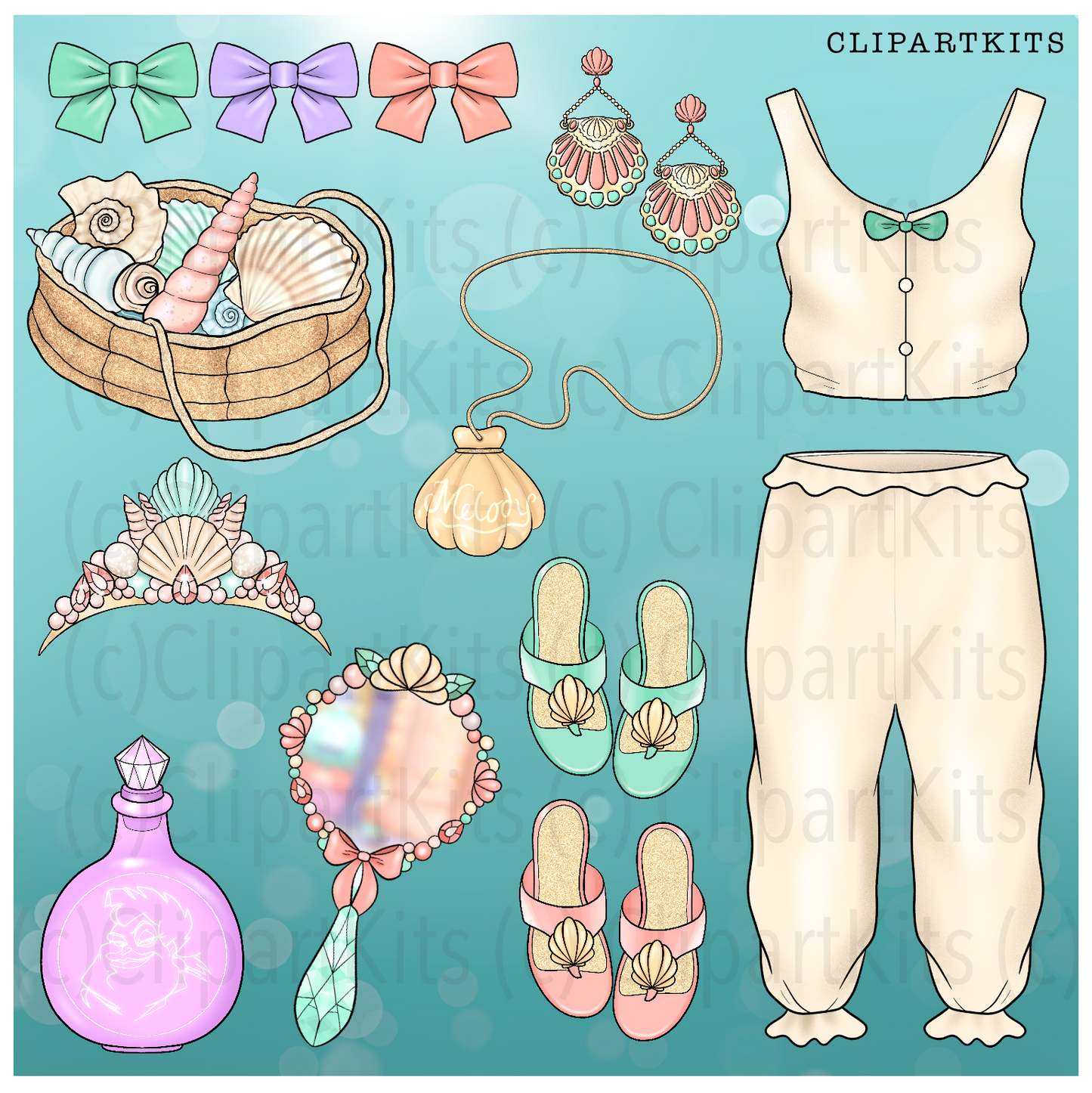 March 2.0 Limited Edition Art Set | Complete Clipart Set
