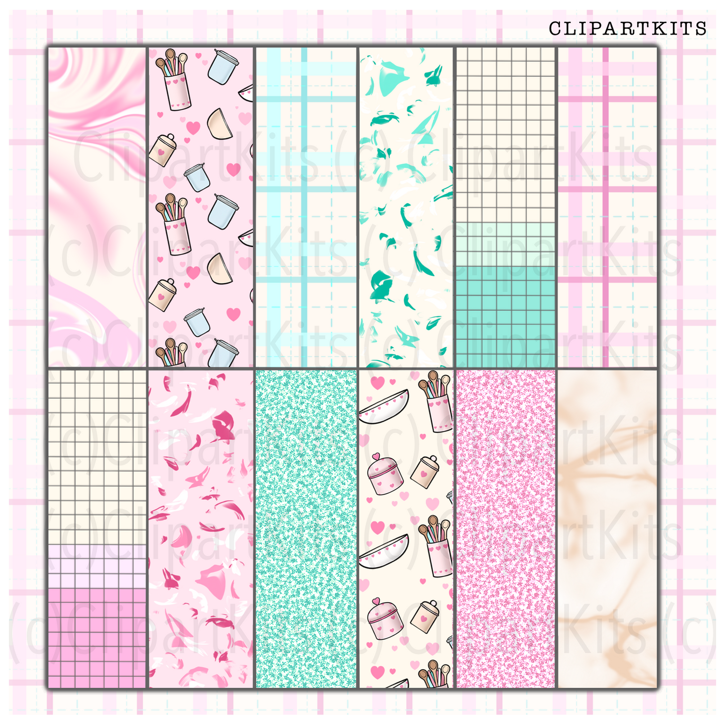 Baking Class | Complete Clipart Set