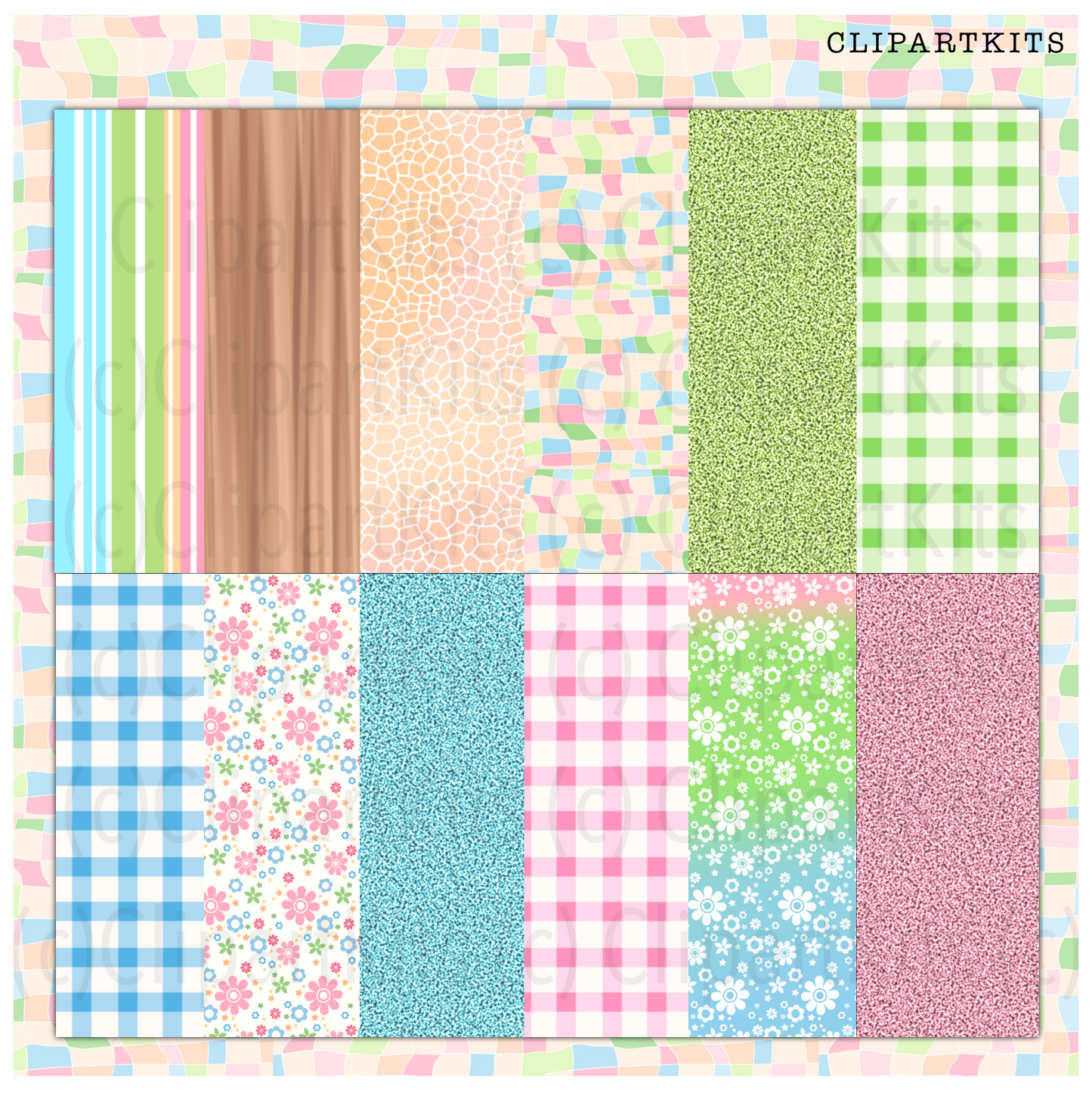 Sugar And Spice Brunch | Complete Clipart Set