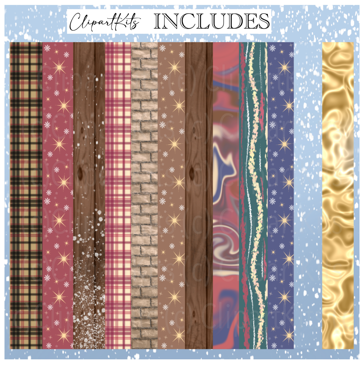 October  Limited Edition Art Set | Complete Clipart Set