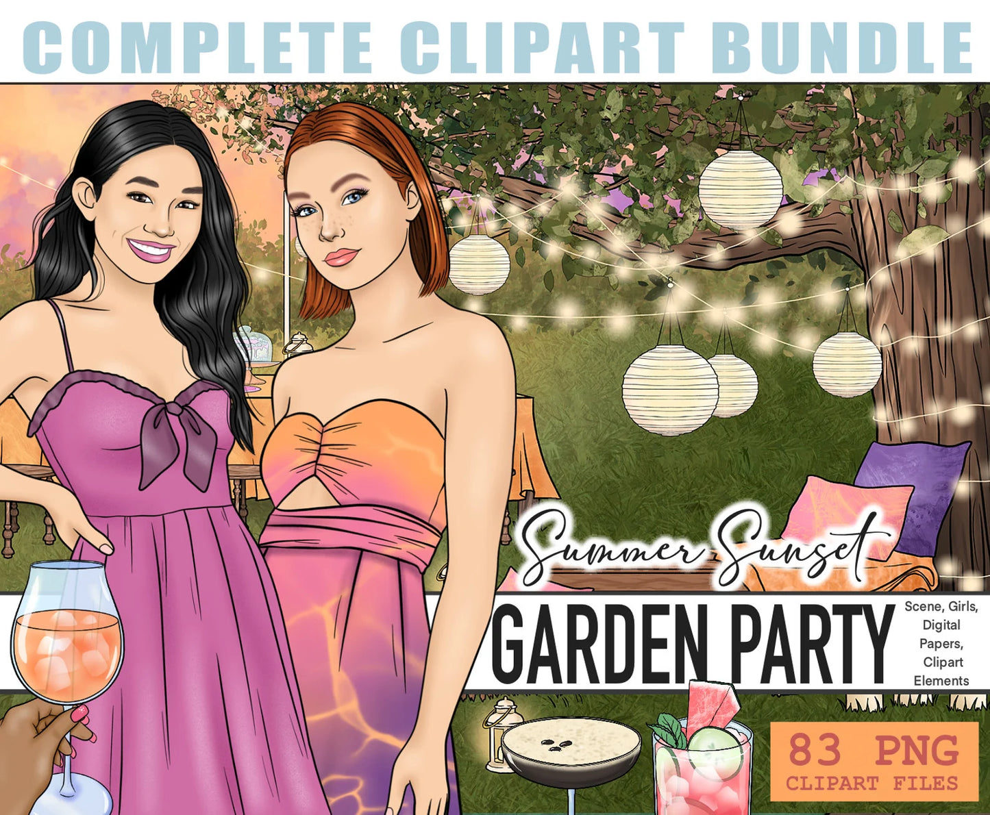 Spring/Summer Bundle | Complete Clipart Sets