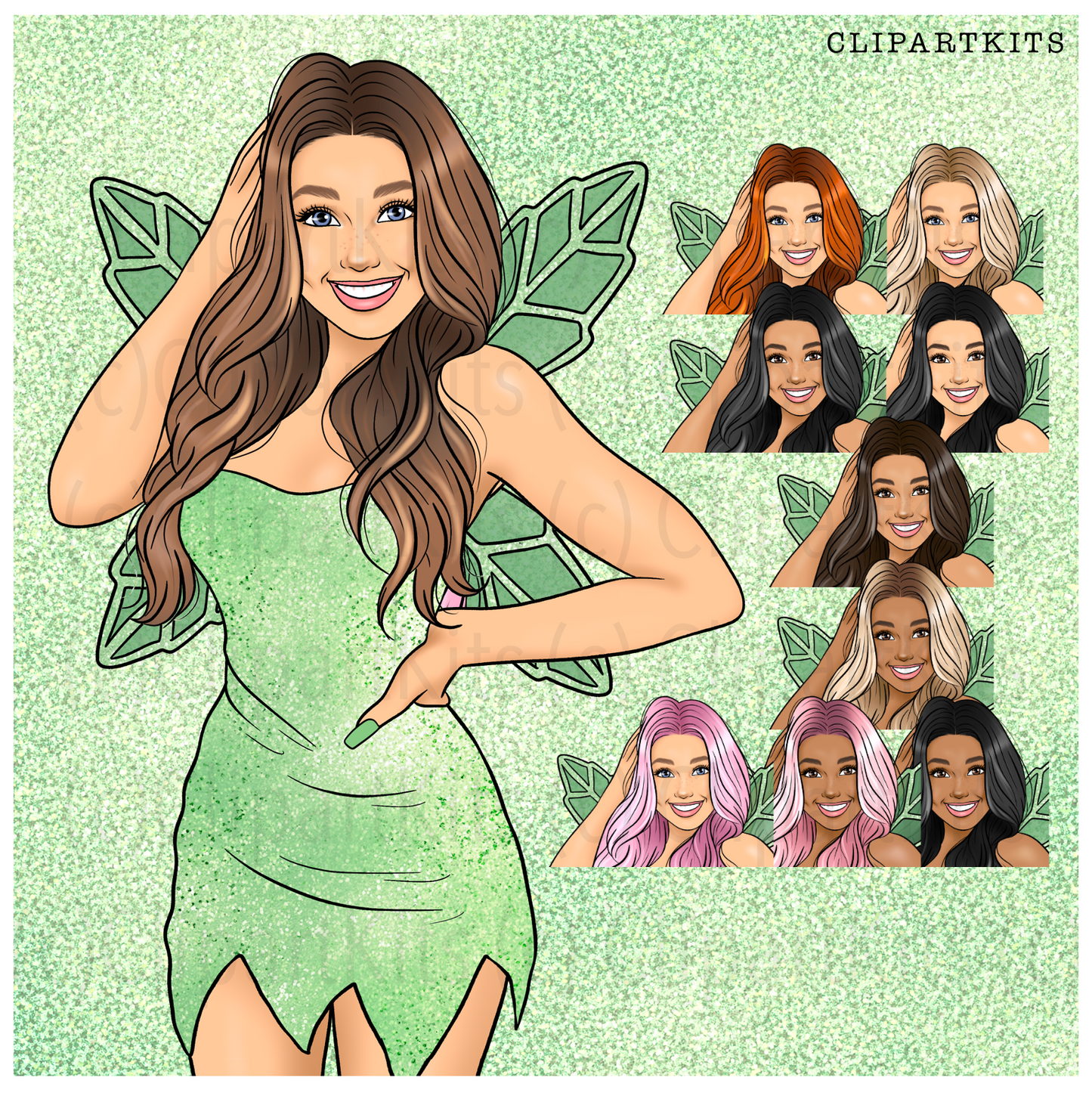 Fairy Party | Complete Clipart Set