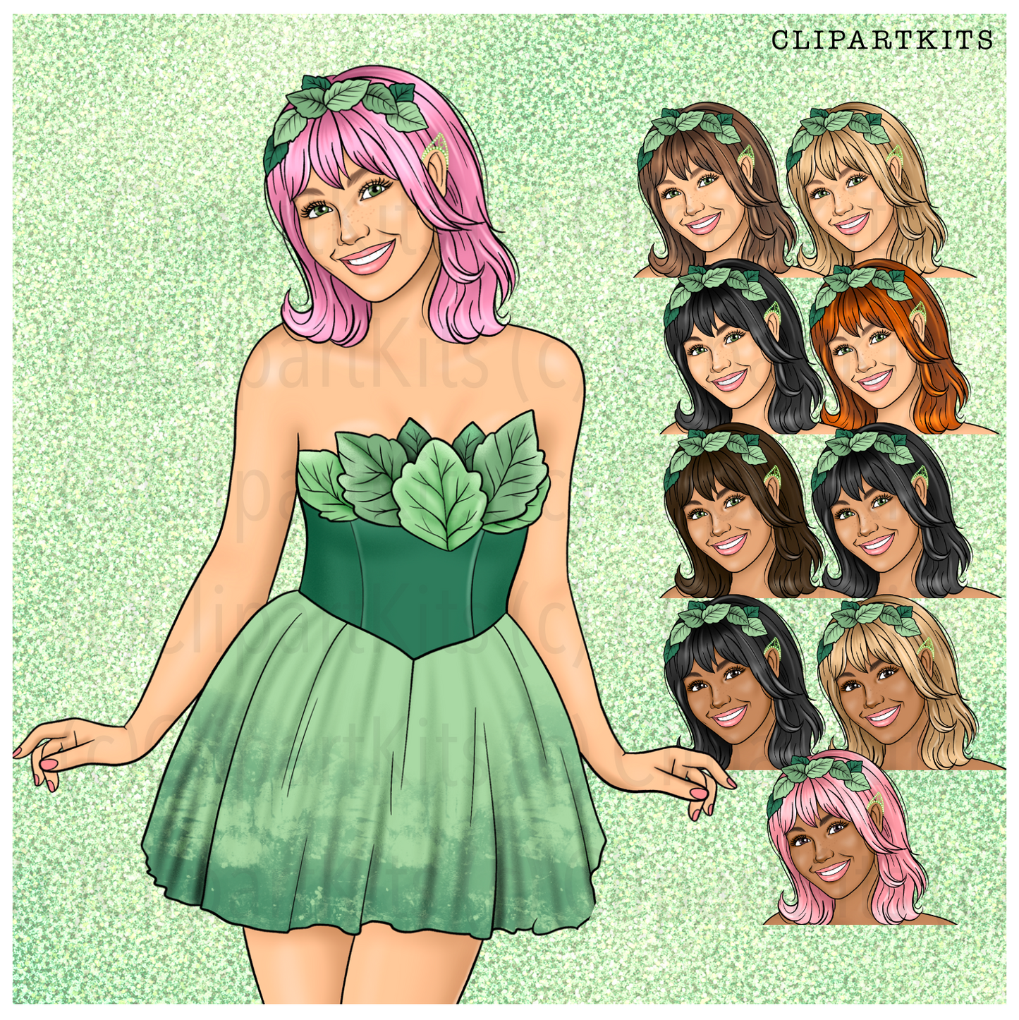 Fairy Party | Complete Clipart Set