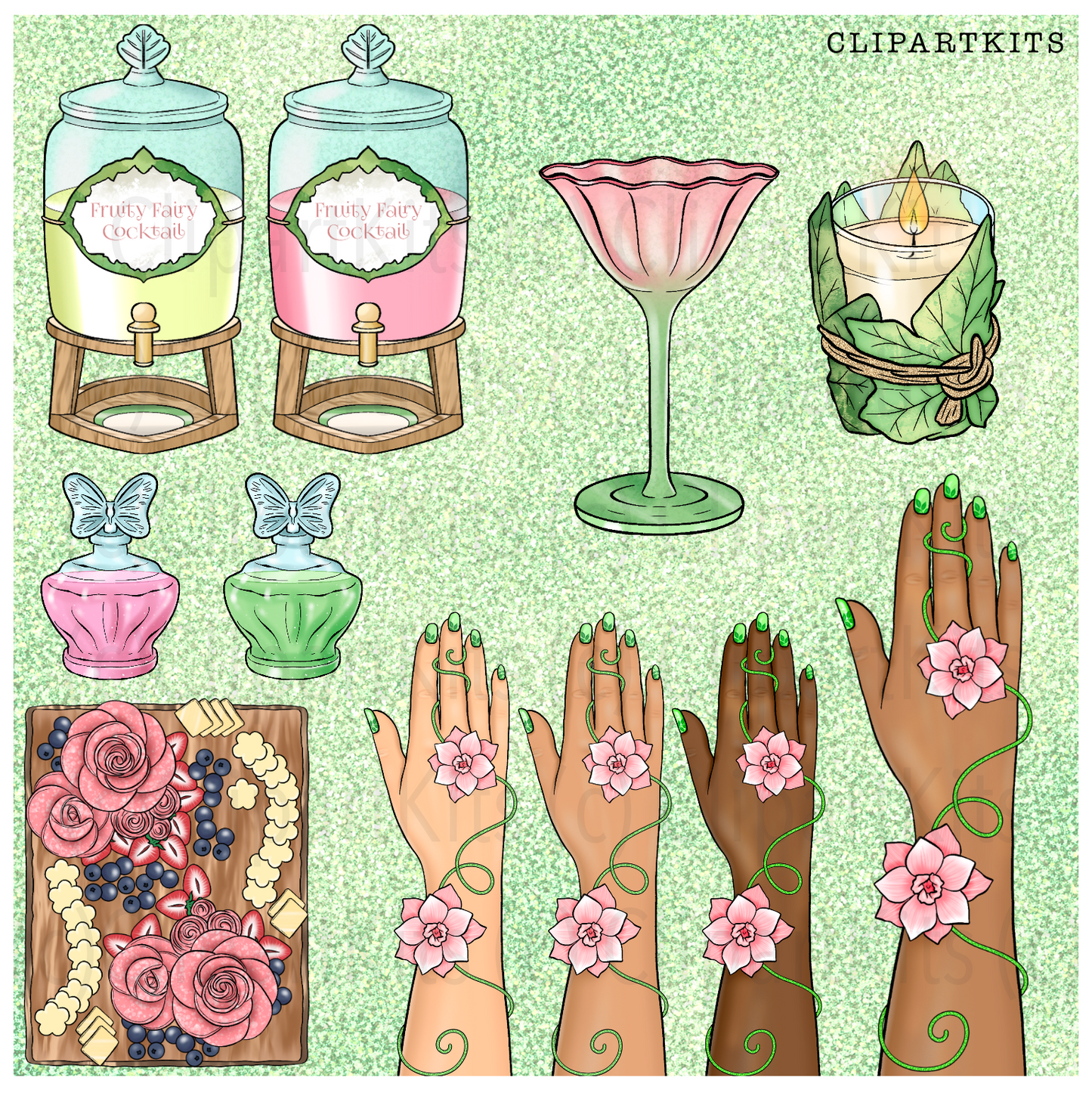 Fairy Party | Complete Clipart Set
