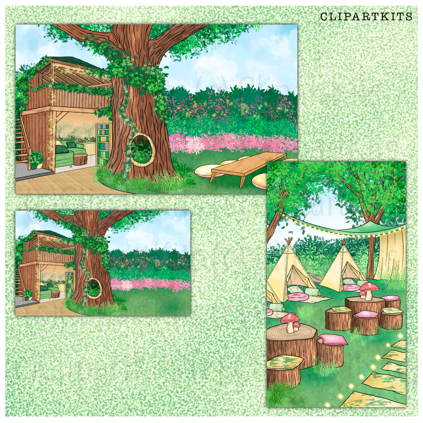 Fairy Party | Complete Clipart Set