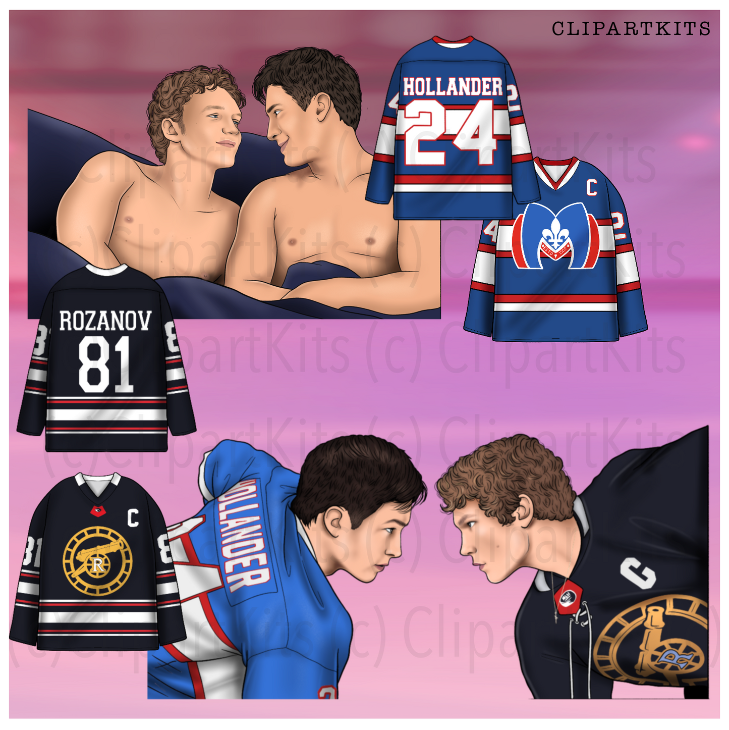 Rivals | Complete Clipart Set